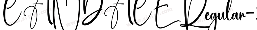 CANDACE Regular字体转换